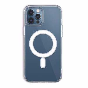 Triecienizturīgs 1,5 mm Mag maciņš iPhone 17 Pro Max 6,9" / iPhone 18 Pro Max 6,9 caurspīdīgs, ar lielu atveri