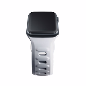 3mk Silicone Watch Strap for Apple Watch 42 / 44 / 45 / 49 mm - white