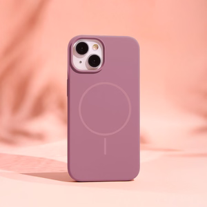 Silicone Thin Mag maciņš iPhone 17 Pro Max 6,9" rozā