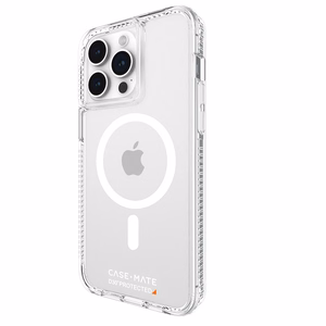 Case-Mate Ultra Tough+ D3O MagSafe vāciņš ierīcei iPhone 15 Pro Max, caurspīdīgs