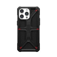 UAG Monarch viedtālruņa apvalks iPhone 15 Pro Max - melns kevlar