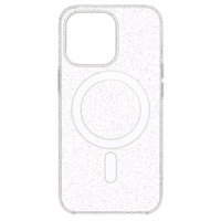 TEL PROTECT MagSilicone caurspīdīgs viedtālruņa apvalks Iphone 14 Pro Max ar spīdumiem