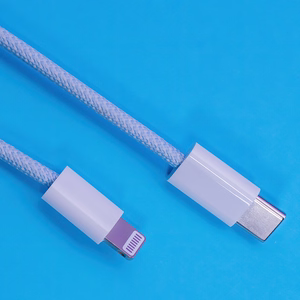 Maxlife MXUC-06 kabel USB-C - USB-C 1,0 m 20W zilais neilons