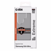 SBS Extreme X2 Maciņš for Samsung Galaxy S26 Ultra - caurspīdīgs