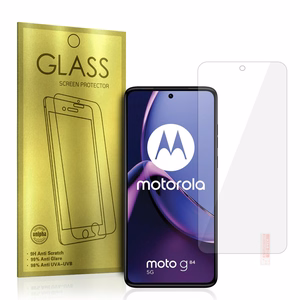 Закалённое стекло золотое для Motorola Moto G54 5G/G73 5G