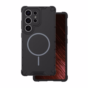 Defender 2in1 Mag maciņš for Samsung Galaxy S25 Ultra melns