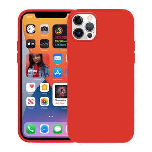 Crong Color Cover vāciņš ierīcei iPhone 12 Pro Max, sarkans