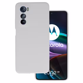 Viedtālruņa apvalks no silikona Lite Motorola Edge 30 titāna krāsa