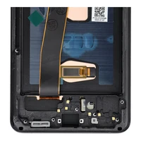 LCD ekrāns SAMSUNG S20 Ultra melns SOFT OLED ar rāmi