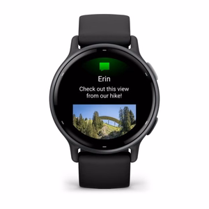 Viedpulkstenis Garmin Vivoactive 5 melns/pelēks 010-02862-10