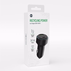 Forever recycling Auto lādētājs ar USB-C USB-A 32W LS-AC-32