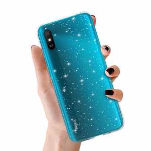 Viedtālruņa apvalks - sudrabains Xiaomi Redmi 9A