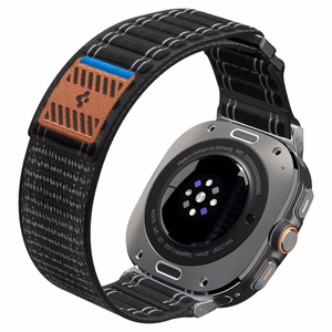 SPIGEN WBF0 siksniņa SAMSUNG GALAXY WATCH ULTRA 2024 / 2025 (47 MM) melns