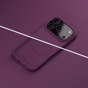 Etteri Silicone Mag maciņš iPhone 17 Pro Max / 18 Pro Max 6,9 collu, tumšā ķiršu krāsā