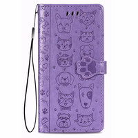 Futrālis Cat-Dog Samsung A155 A15 4G/A156 A15 5G violets