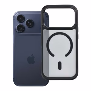 Aizsargvāciņš ierīcei iPhone 18 Pro / 17 Pro: Forcell F-Protect Smoke Hybrid Premium, saderīgs ar MagSafe, krāsa – melna