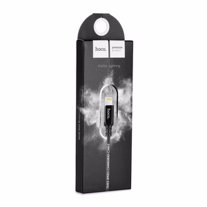 Kabelis (m) - USB A uz Lightning Hoco 1 m X14 melns (m)