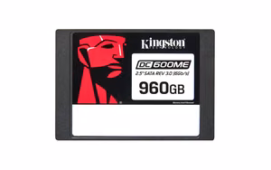 SSD|KINGSTON|960 GB|Serial ATA III|2.5"|Write speed 530 MB/s|Read speed 560 MB/s|1752xTBW rating|MTBF 2000000 h|SEDC600ME/960G