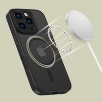 Tech-Protect MagCam Magnētiskais iPhone 16 Pro viedtālruņa apvalks - daļēji caurspīdīgs