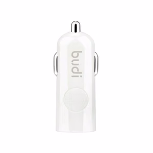 Budi BD062 automašīnas lādētājs ar 1 USB-A pieslēgvietu, ar LED indikatoru