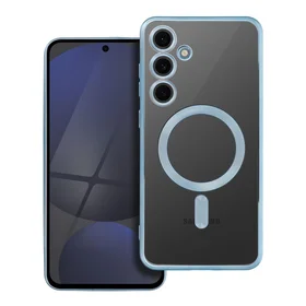 Viedtālruņa apvalks ELECTRO MAG COVER, ar MagSafe saderīgs, der SAMSUNG S24 FE, zilais