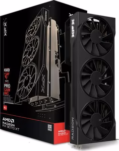 Grafiskā karte XFX Swift RX 9070XT 3-FAN Gaming E. 16G