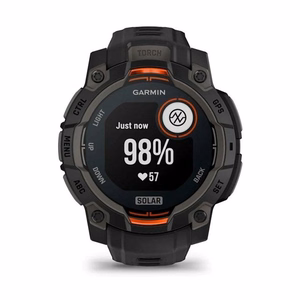 Garmin viedpulkstenis Instinct 3 Solar (010-02934-00) – melns