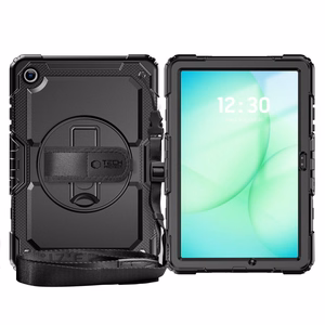 Tech-Protect Solid macins priekš Samsung Galaxy Tab A9+ / A11+ Plus 11.0 X210 / X215 / X216 / X230 / X235 / X236 - Melns