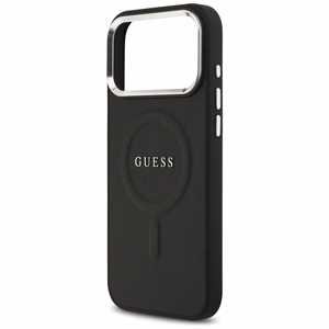Guess Classic Logo MagSafe чехол iPhone 17 Pro Max черный