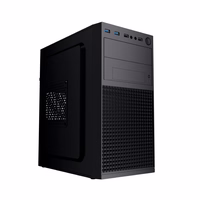 Gembird Mini-tower computer case Fornax K300, Micro-ATX, 2x USB 3.0 + 2x USB 2.0, melns