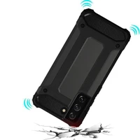 Viedtālruņa apvalks ARMOR priekš SAMSUNG S22 melns