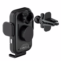 BWOO Automatic 15W Bezvadu Lādētājs Car Turētājs ZJ137