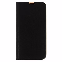 Grāmatas apvalks ar rāmi Samsung Galaxy J7 2017 melns