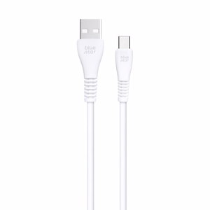 Blue Star kabelis USB A - USB C 2A 12W 1m PJ-DG4-A balts