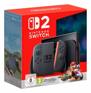 Nintendo Switch 2 + Mario Kart World Portable Game Console 20.1 cm (7.9") 256 GB Touchscreen Wi-Fi, black