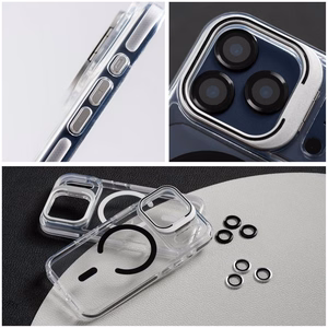 Maciņš LENS MAG COVER saderīgs ar MagSafe priekš IPHONE 15 PRO balts