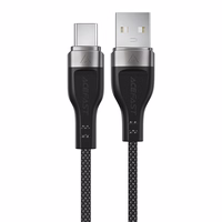 Acefast C11-04 USB-A - USB-C 3A kabelis 1.2m magnētiskais pīts - melns