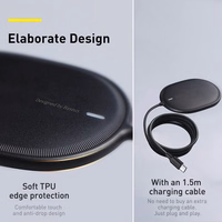 Baseus indukcijas lādētājs LIGHT magnētisks Iphone 12 ar Type C kabeli (WXQJ-02) balts