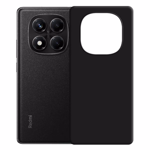 3mk Silikona viedtālruņa apvalks Xiaomi Redmi Note 14 Pro 5G - melns