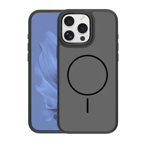 Frame Thin Mag maciņš for iPhone 16 Pro 6,3" melns