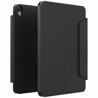 Uniq Rovus Snapmount Magnētiskais 360 Rotējošs Noņemams apvalks iPad 11" 2025 / iPad 10.9" 2022 (10. paaudze) - melns