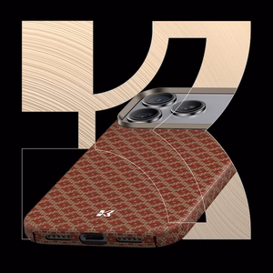 Benks Magnetic Armor Air Armor Grid Kevlar Case Metal Frame 600D (H069) priekš Iphone 17 Pro orange