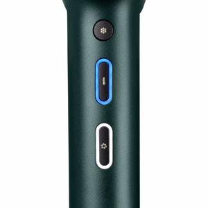 BaByliss Air Power Pro D6555DE – 1700 W joniskais matu fēns, zaļš / zelta