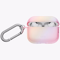 Uniq Iridescia Hang macins AirPods Pro 3 - caurspidigs roza