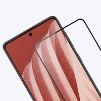 Nillkin CP+PRO īpaši plāns pilna ekrāna rūdītais stikls ar 0.2 mm rāmi 9H Samsung Galaxy A73 melns