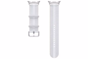 SOL33LWEGEU Athleisure siksniņa (M/L) Samsung Galaxy Watch8, balts