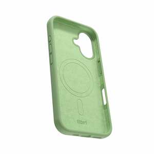 Etteri Silikona mag futrālis iPhone 16 Plus 6,7" gaiši zaļš