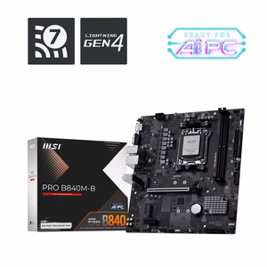 MSI PRO B840M-B mātesplate AMD B840 Socket AM5 micro ATX