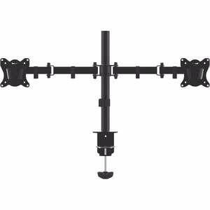 Montis Everest MT015 dubultais galda monitoru turētājs 13-27", 68.6 cm (27"), melns