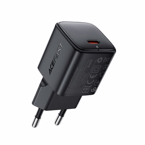 Lādētājs Acefast A118 30W GaN USB-C melns